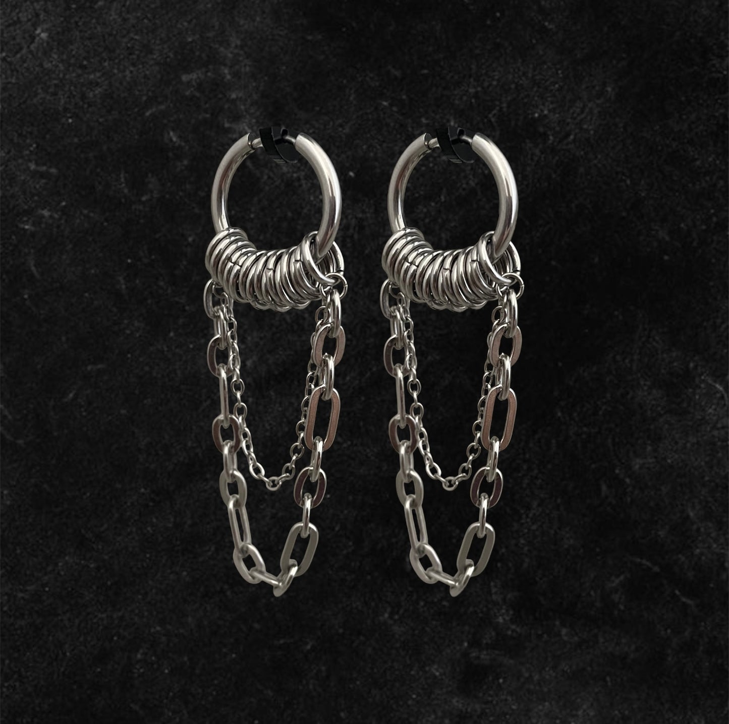 CHAINOVA・Boucles d'oreilles