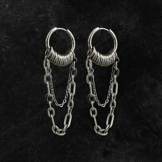 CHAINOVA・Boucles d'oreilles