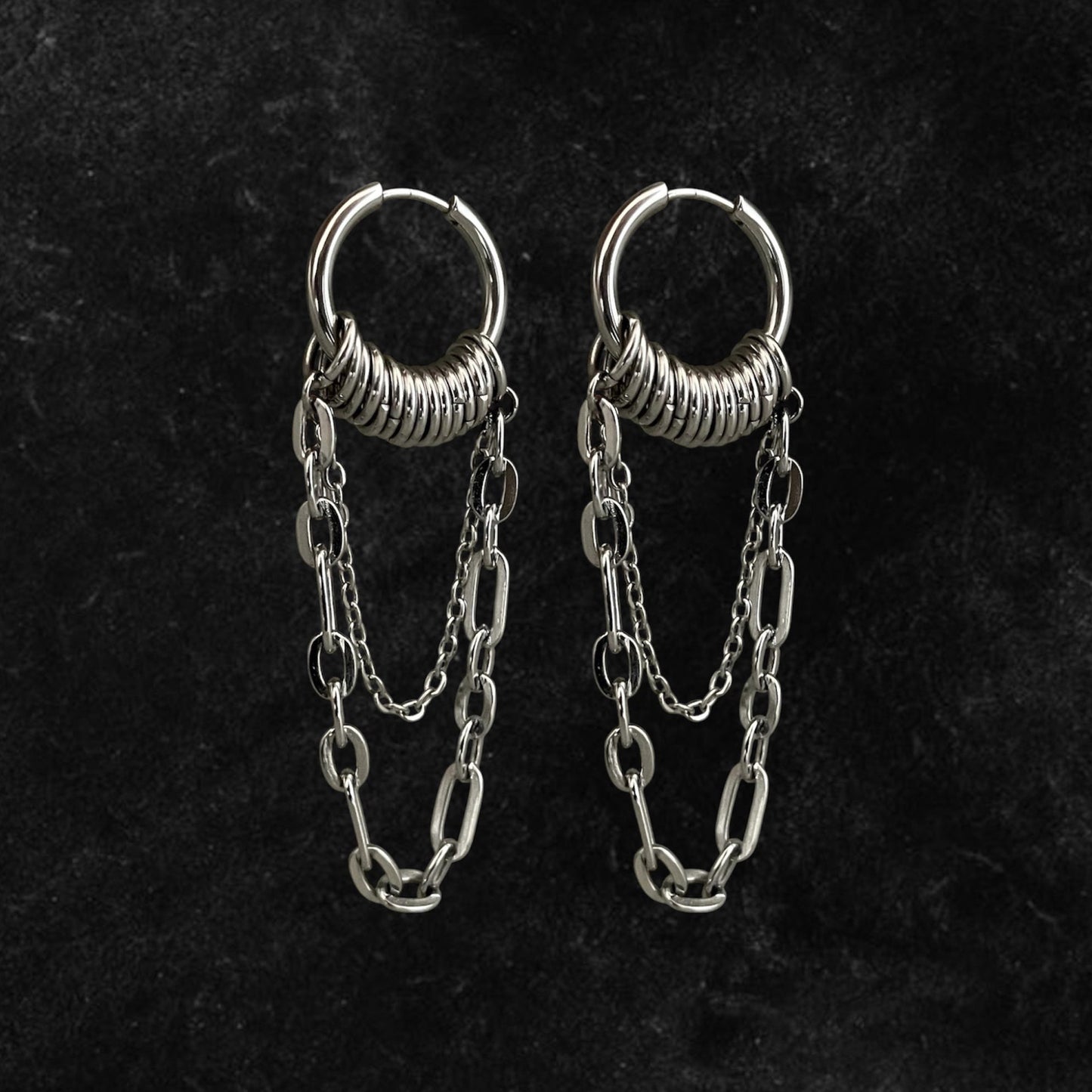 CHAINOVA・Boucles d'oreilles